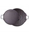 Plancha ronde 52cm en fonte émaillée