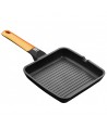 Grill viande rainuré 28x28cm Collection Prestige Orange
