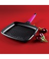 Grill viande Induction 22x22cm Fundix manche démontable