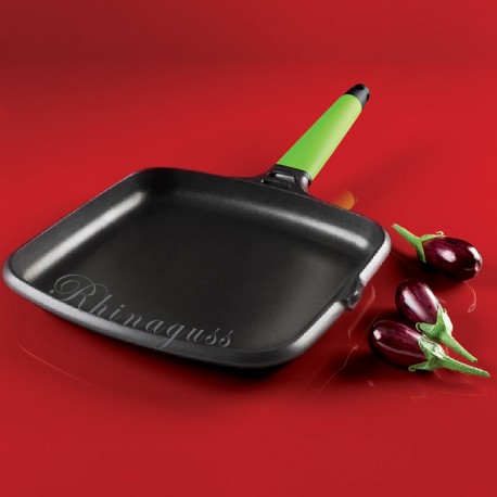 Poêle carrée 27x27cm induction Fundix manche démontable - livraison offerte