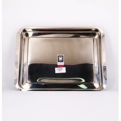 Plat à four rectangle en inox 34 x 26 cm BRA LATINA